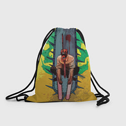 Рюкзак-мешок Человек-бензопила : Дэндзи, цвет: 3D-принт