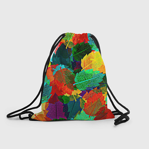 Мешок для обуви Colored leaves / 3D-принт – фото 1