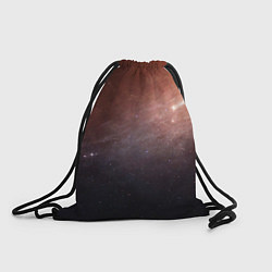 Рюкзак-мешок Космос из сердца, цвет: 3D-принт