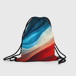 Рюкзак-мешок Неоновые яркие волны, цвет: 3D-принт