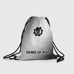 Мешок для обуви Gears of War glitch на светлом фоне: символ, надпи