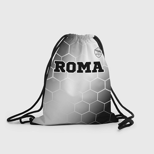 Мешок для обуви Roma sport на светлом фоне: символ сверху / 3D-принт – фото 1