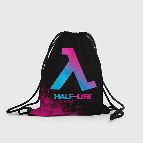 Мешок для обуви Half-Life - neon gradient / 3D-принт – фото 1