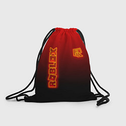 Рюкзак-мешок Roblox светящийся логотип, цвет: 3D-принт