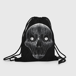 Рюкзак-мешок Маска Смерти - рисунок карандашом, цвет: 3D-принт
