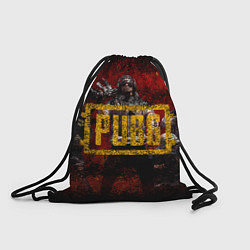 Мешок для обуви PUBG red theme