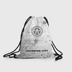 Мешок для обуви Leicester City sport на светлом фоне: символ, надп
