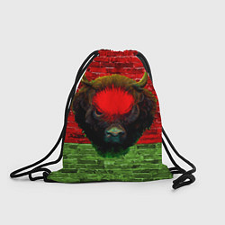 Рюкзак-мешок Зубр, цвет: 3D-принт