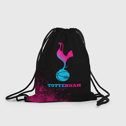 Мешок для обуви Tottenham - neon gradient / 3D-принт – фото 1