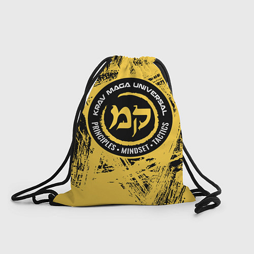 Мешок для обуви Krav maga national wrestling emblem / 3D-принт – фото 1