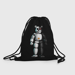 Рюкзак-мешок Monokuma and FNAF, цвет: 3D-принт