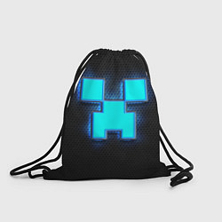 Мешок для обуви Minecraft Creeper - neon