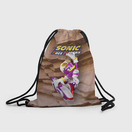 Мешок для обуви Wave the Swallow - Sonic Free Riders / 3D-принт – фото 1