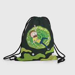 Рюкзак-мешок Morty from the portal, цвет: 3D-принт