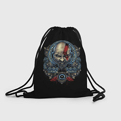 Рюкзак-мешок Кратос и клики хаоса GoW Ragnarok, цвет: 3D-принт