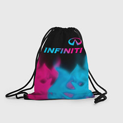 Мешок для обуви Infiniti - neon gradient: символ сверху