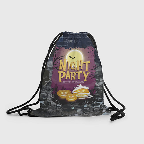 Мешок для обуви Ночная вечеринка - Pumpkin / 3D-принт – фото 1