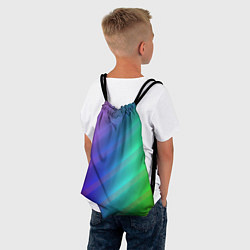Рюкзак-мешок Полосы всех цветов радуги, цвет: 3D-принт — фото 2