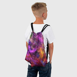 Рюкзак-мешок Разводы цветные, цвет: 3D-принт — фото 2