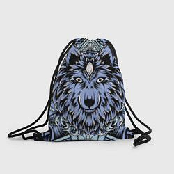 Рюкзак-мешок Изображение волка, цвет: 3D-принт