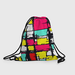 Рюкзак-мешок Простое граффити, цвет: 3D-принт