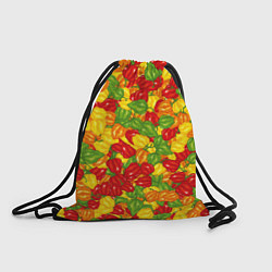 Рюкзак-мешок Острый перц Хабанеро, цвет: 3D-принт