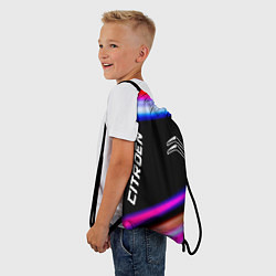 Рюкзак-мешок Citroen speed lights, цвет: 3D-принт — фото 2