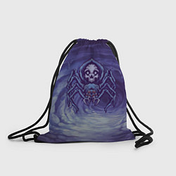 Рюкзак-мешок Смертельный паук с черепом, цвет: 3D-принт