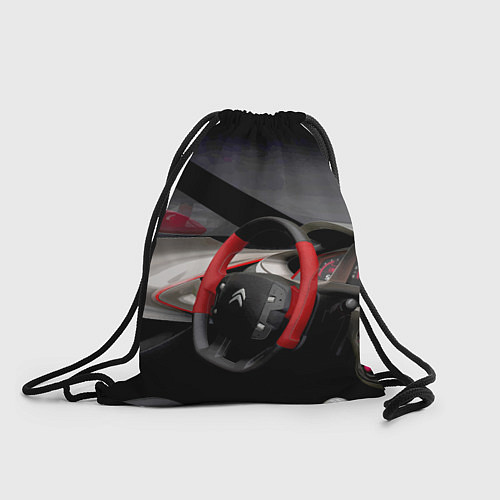 Мешок для обуви Ситроен - салон - Steering wheel / 3D-принт – фото 1