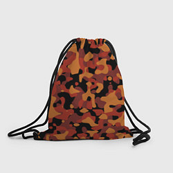 Рюкзак-мешок Камуфляж Common Orange, цвет: 3D-принт