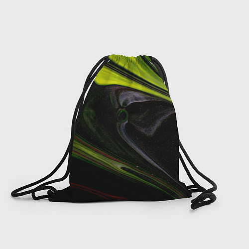 Мешок для обуви Зелёный песок в темноте / 3D-принт – фото 1
