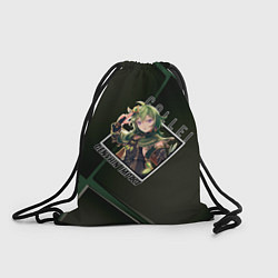 Рюкзак-мешок Коллеи в ромбе, цвет: 3D-принт