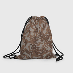 Рюкзак-мешок Камуфляж ВСР-84 песчаный, цвет: 3D-принт