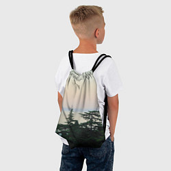 Рюкзак-мешок Мягкий рассвет, цвет: 3D-принт — фото 2