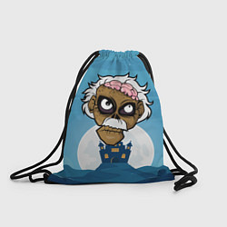 Рюкзак-мешок Альберт Эйнштейн зомби, цвет: 3D-принт