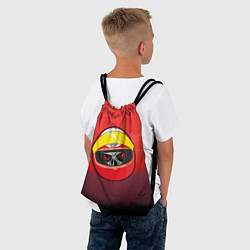 Рюкзак-мешок Горилла в шлеме, цвет: 3D-принт — фото 2