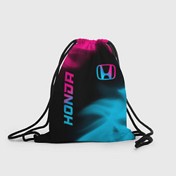 Мешок для обуви Honda - neon gradient: надпись, символ