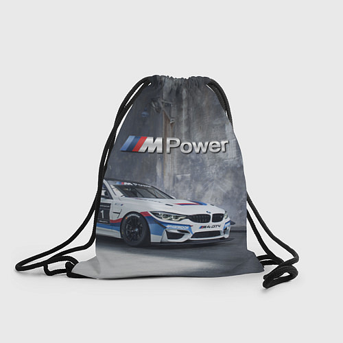 Мешок для обуви BMW M4 GT4 - racing team - motorsport / 3D-принт – фото 1