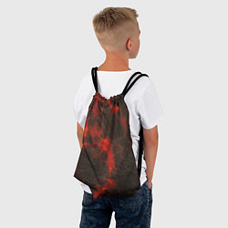 Рюкзак-мешок Лава - текстура, цвет: 3D-принт — фото 2