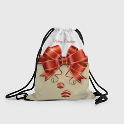 Рюкзак-мешок Подарочный бант с лентой, цвет: 3D-принт