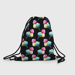 Рюкзак-мешок Сладкая вата, цвет: 3D-принт