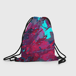 Рюкзак-мешок Смешанные краски, цвет: 3D-принт