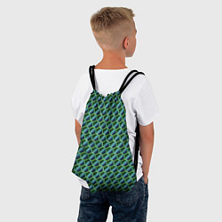 Рюкзак-мешок Шестиугольная Сетка, цвет: 3D-принт — фото 2