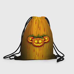 Рюкзак-мешок Тыквы-Хэллоуин, цвет: 3D-принт