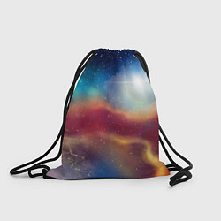 Рюкзак-мешок Многогранное космическое пространство - яркая звез, цвет: 3D-принт
