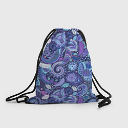 Рюкзак-мешок Индийский орнамент - Пейсли, цвет: 3D-принт