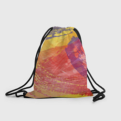 Рюкзак-мешок Абстрактные паттерны, цвет: 3D-принт