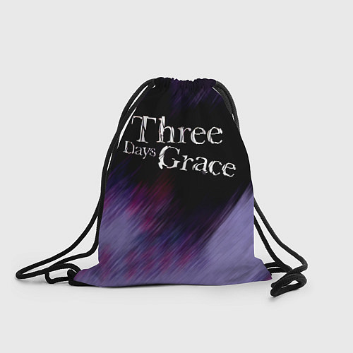 Мешок для обуви Three Days Grace lilac / 3D-принт – фото 1