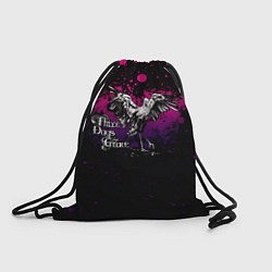 Рюкзак-мешок Three Days Grace stork, цвет: 3D-принт