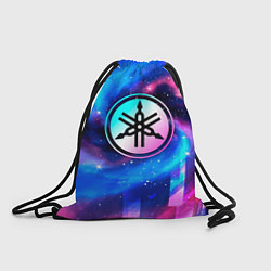 Рюкзак-мешок Yamaha неоновый космос, цвет: 3D-принт